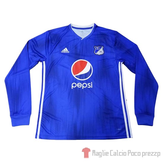 Maglia Millonarios Home Manica Lunga 2019 - Clicca l'immagine per chiudere